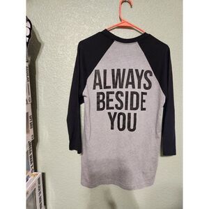 Medium always beside you we go home shirt grey